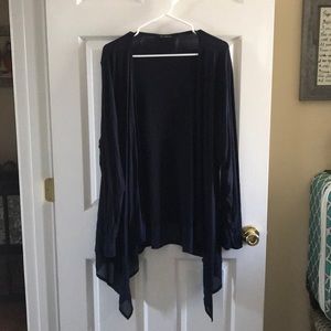 Navy blue cardigan